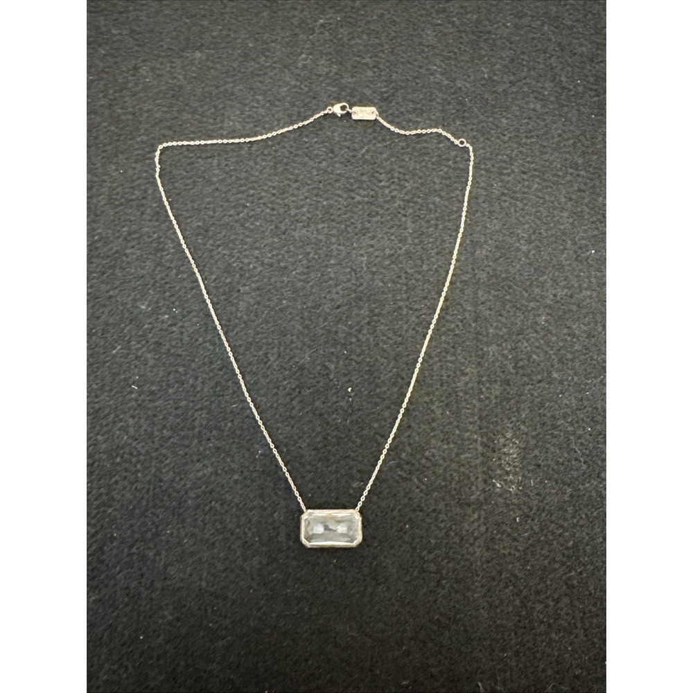 IPPOLITA WONDERLAND 925 STERLING SILVER QUARTZ SLIDE NECKLACE PENDANT Stunning